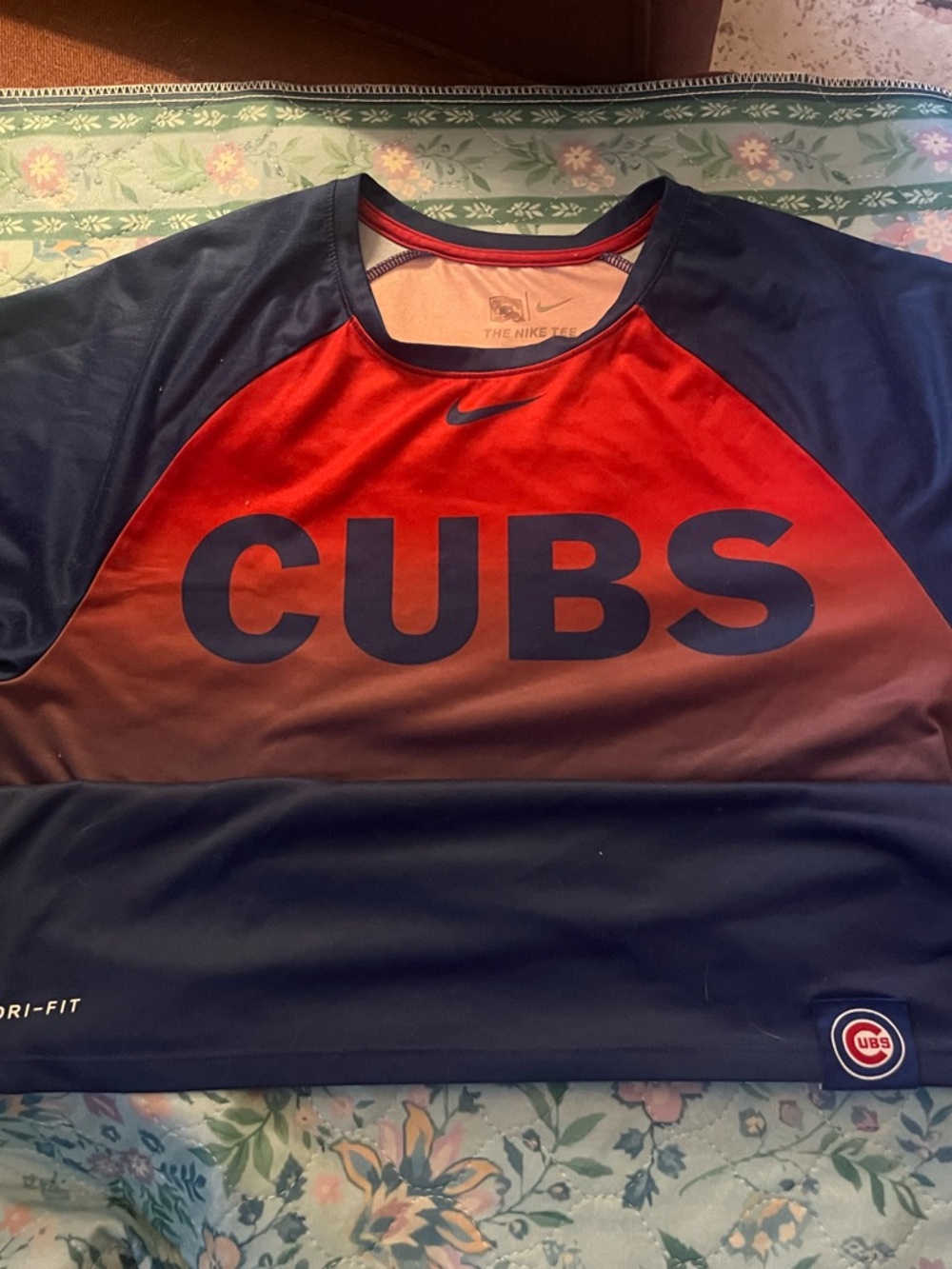 Nike Red & Blue Athletic Team Jersey